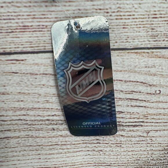 NHL Edmonton Oilers Distressed Logo T-Shirt Adult XL Blue Orange NEW - Picture 5 of 8